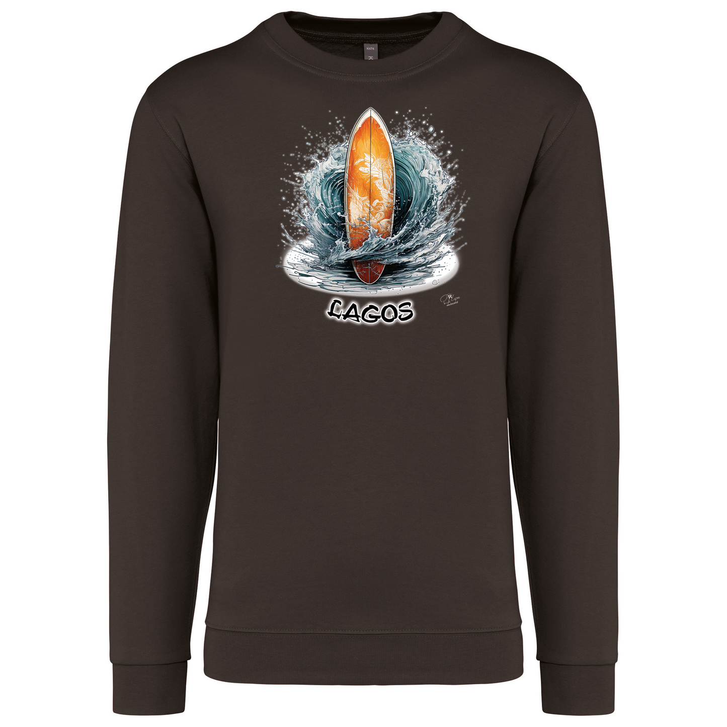 Sweatshirt Kariban sem Capuz Prancha Lagos