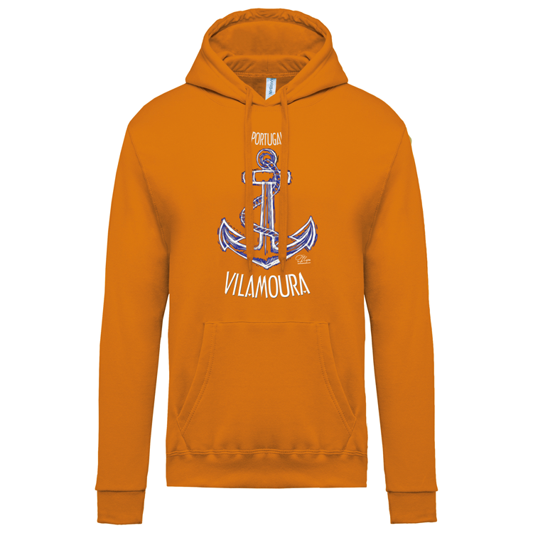 Sweatshirt Kariban com Capuz Âncora Vilamoura