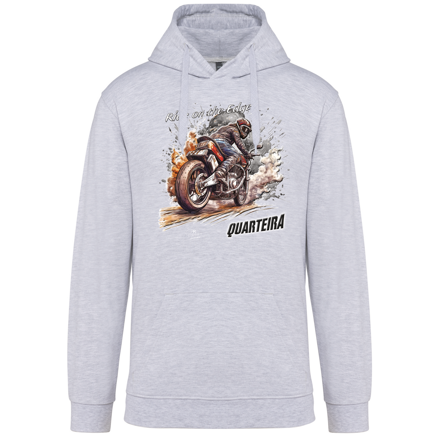 Sweatshirt Kariban com Capuz Ride on the Edge Quarteira