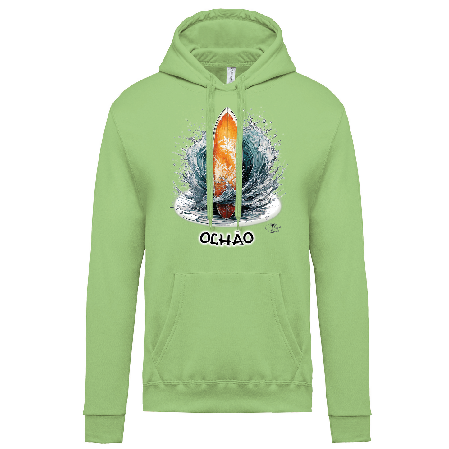 Sweatshirt Kariban com Capuz Prancha Olhão