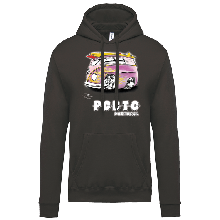 Sweatshirt Kariban com Capuz Gorduxinha Porto