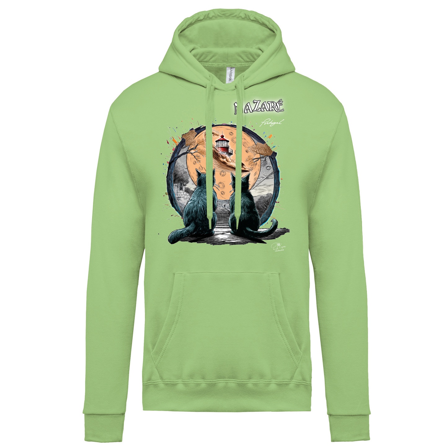 Sweatshirt Kariban com Capuz Luar Nazaré