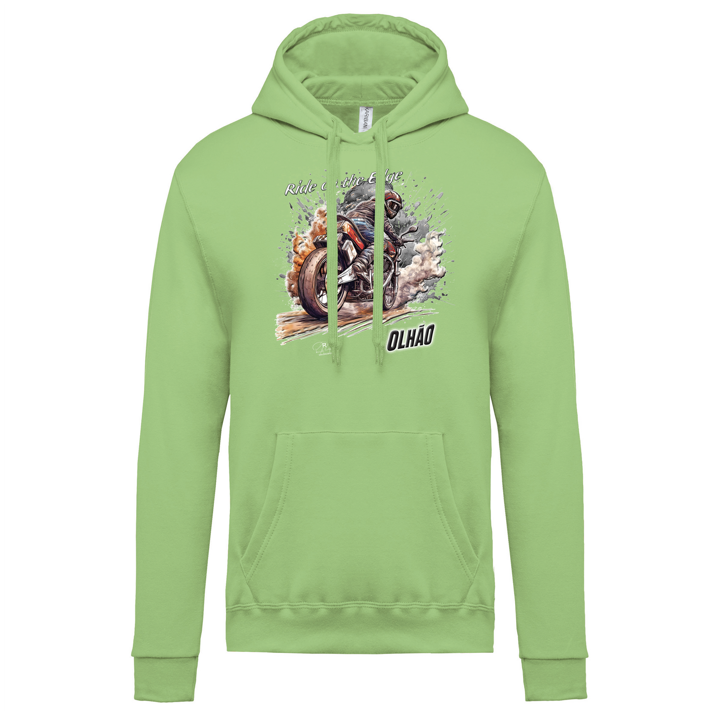 Sweatshirt Kariban com Capuz Ride on the Edge Olhão