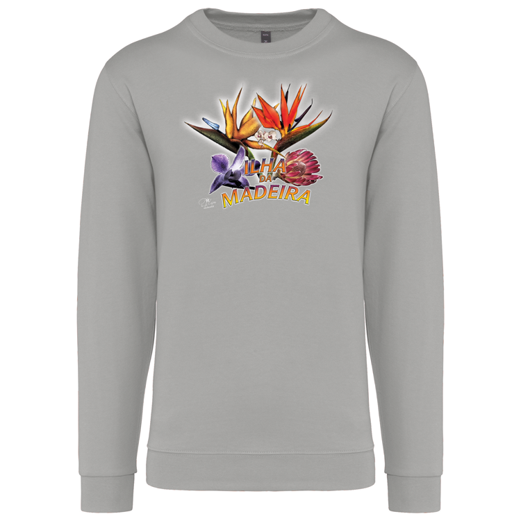 Sweatshirt Kariban sem Capuz Estrelícias