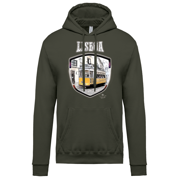 Sweatshirt Kariban com Capuz Lisbon Shield