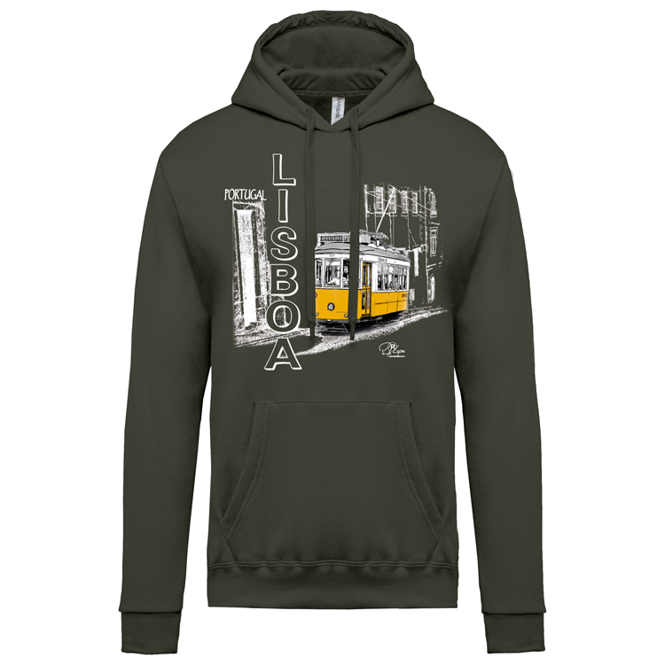 Sweatshirt Kariban com Capuz Eléctrico 4