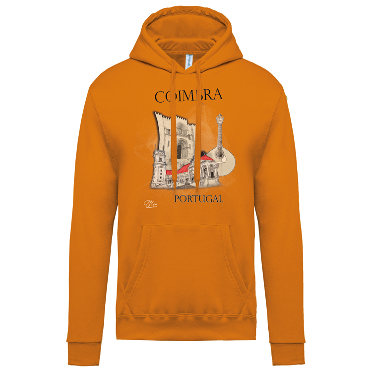 Sweatshirt Kariban com Capuz Sé de Coimbra