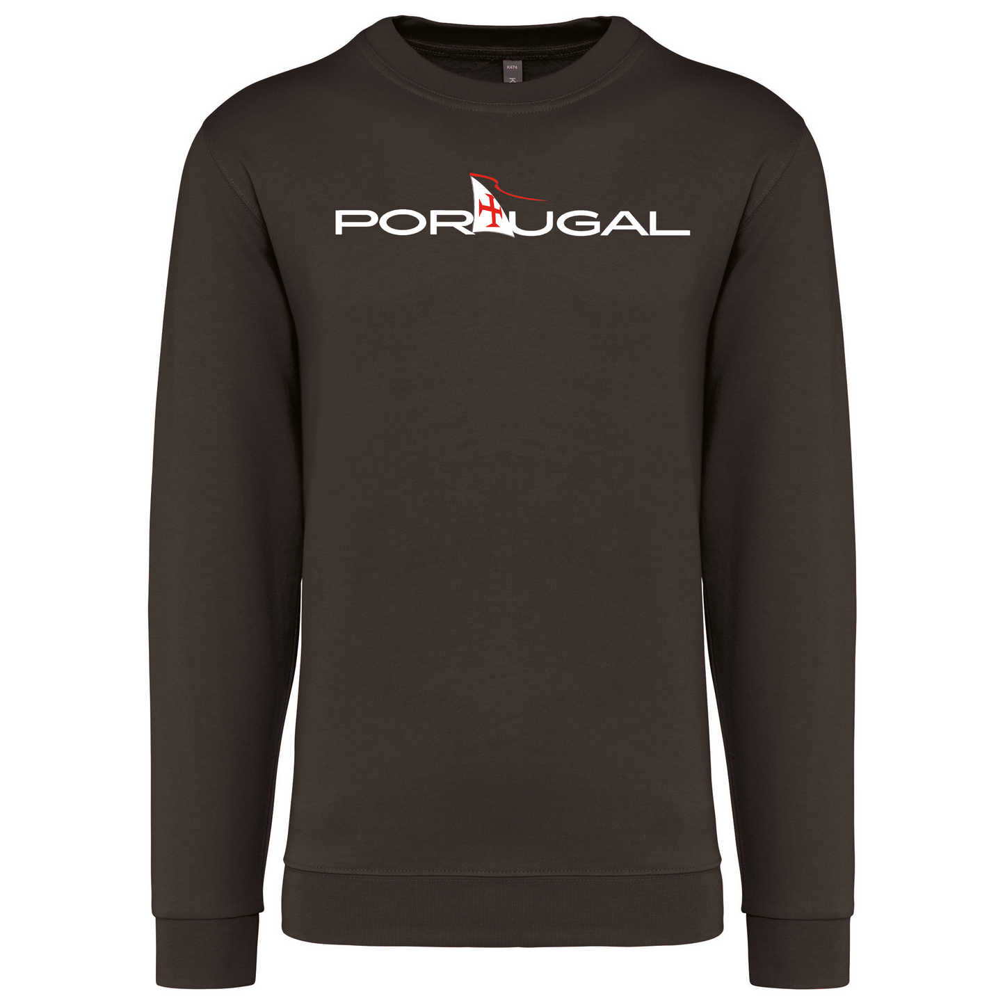 Sweatshirt Kariban sem Capuz Vela