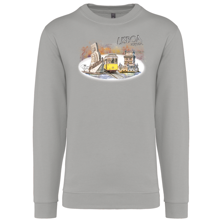 Sweatshirt Kariban sem Capuz Monumentos Belém