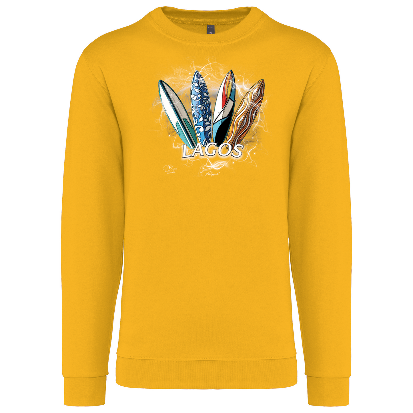 Sweatshirt Kariban sem Capuz Surfboards Lagos