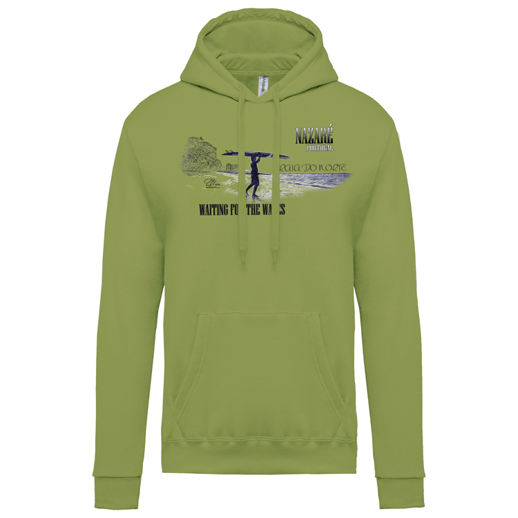 Sweatshirt Kariban com Capuz Praia do Norte