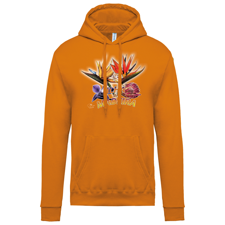 Sweatshirt Kariban com Capuz Estrelícias