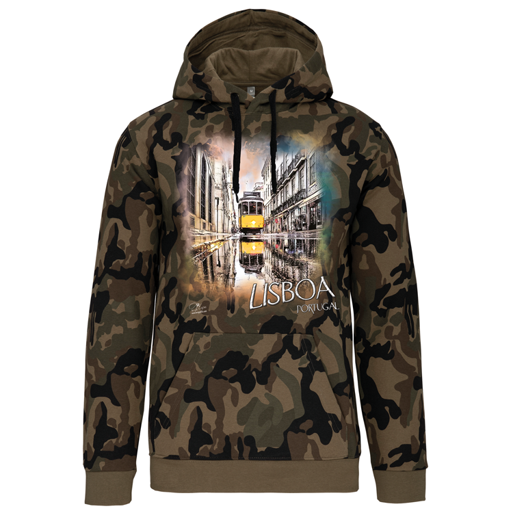 Sweatshirt Kariban com Capuz Espelho Lx