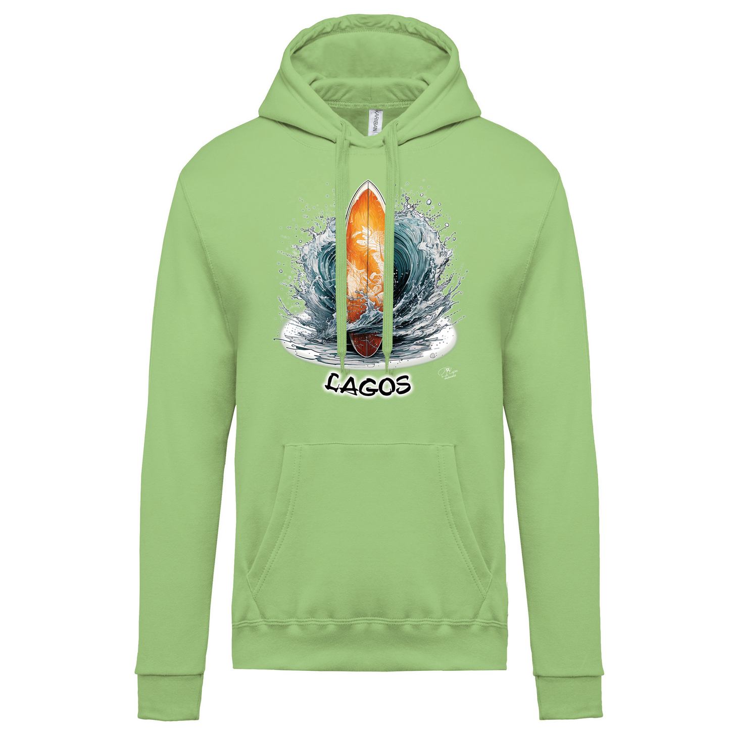 Sweatshirt Kariban com Capuz Prancha Lagos