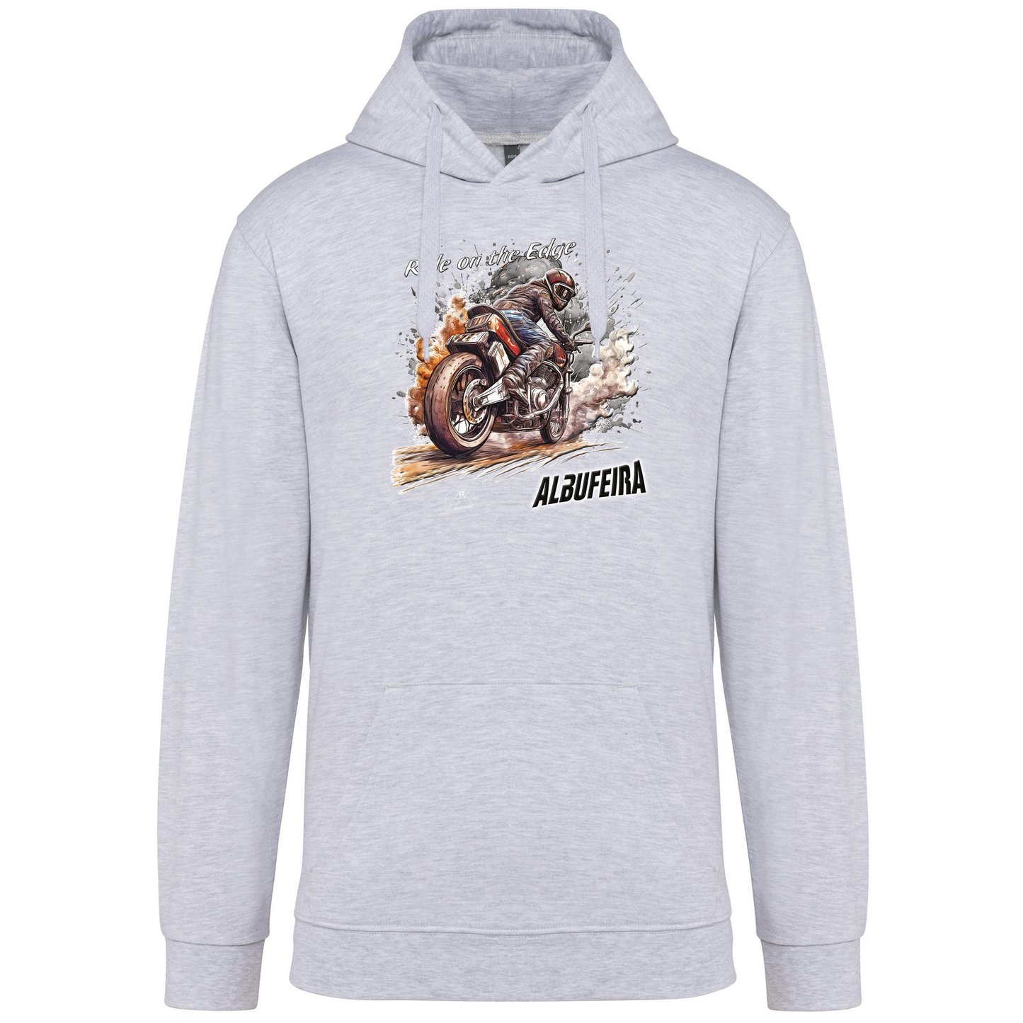 Sweatshirt Kariban com Capuz Ride on the Edge Albufeira