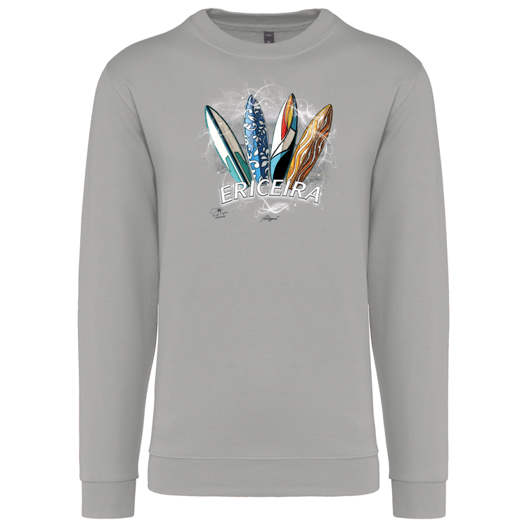 Sweatshirt Kariban sem Capuz Surfboards Ericeira