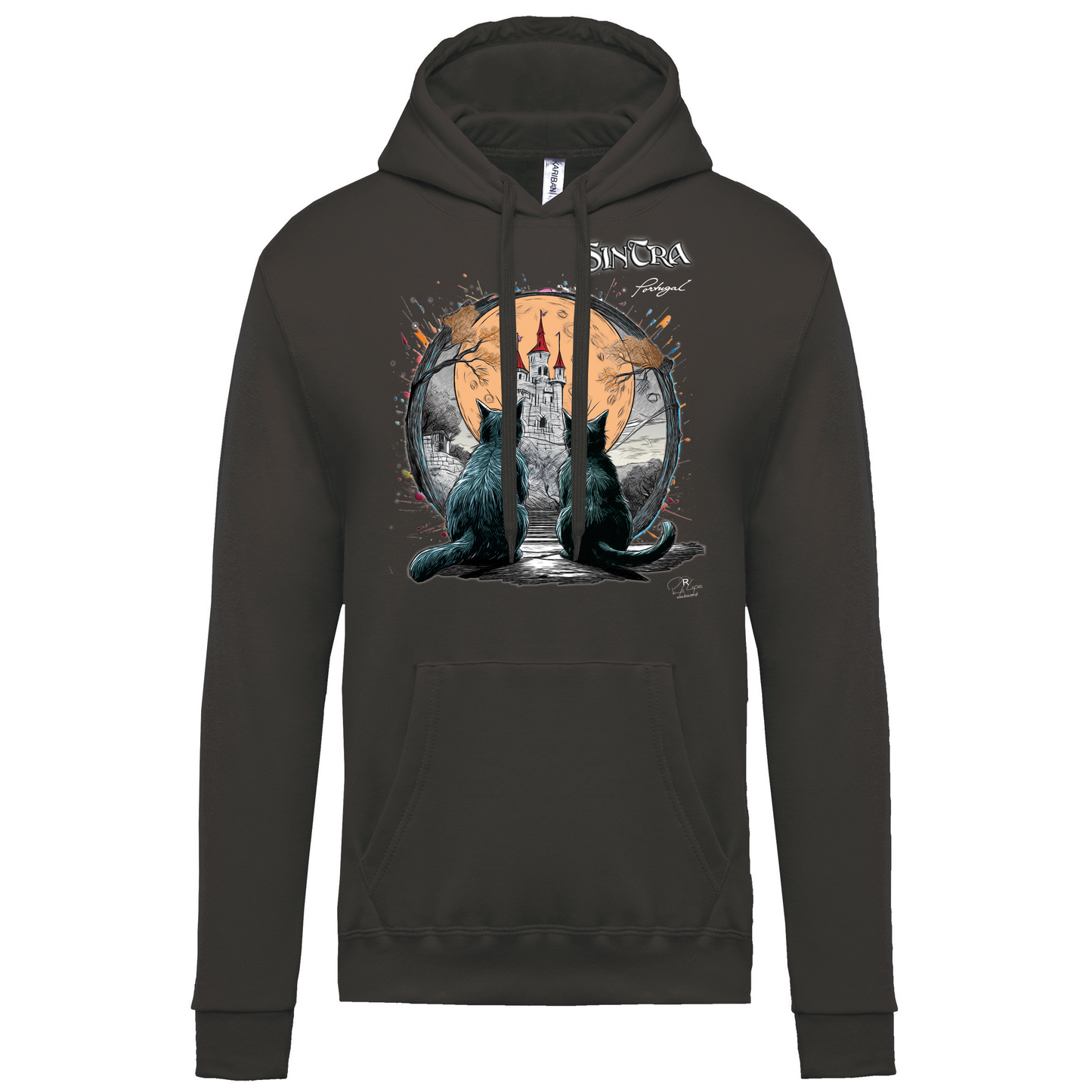 Sweatshirt Kariban com Capuz Luar Sintra