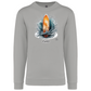 Sweatshirt Kariban sem Capuz Prancha Faro
