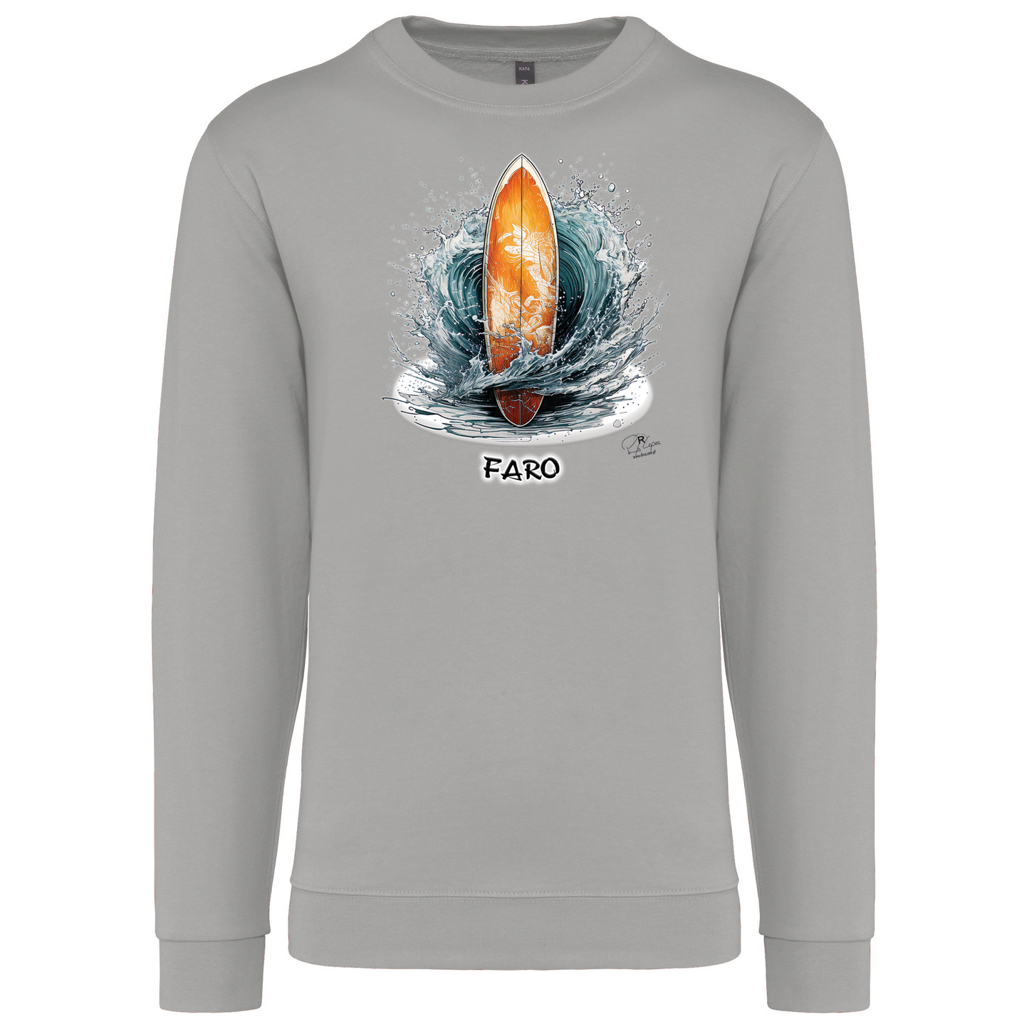 Sweatshirt Kariban sem Capuz Prancha Faro