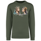 Sweatshirt Kariban sem Capuz King and Queen Óbidos