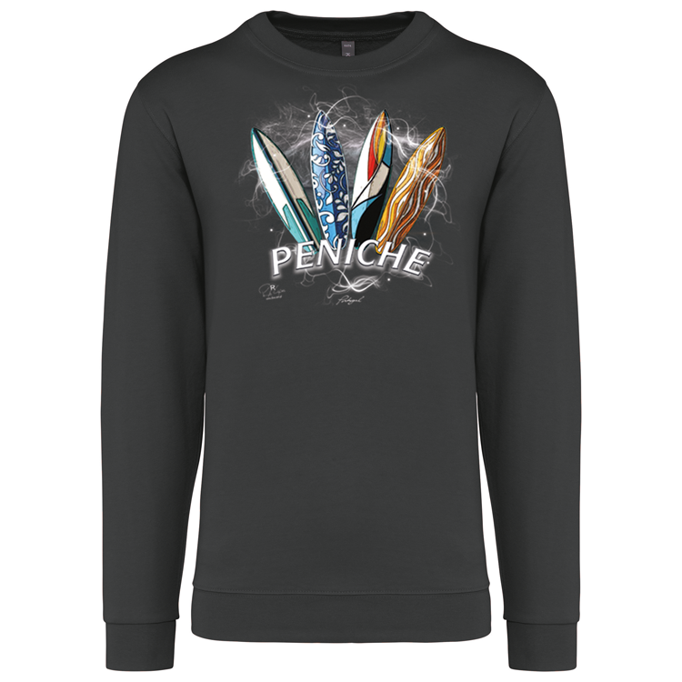 Sweatshirt Kariban sem Capuz Surfboards Peniche