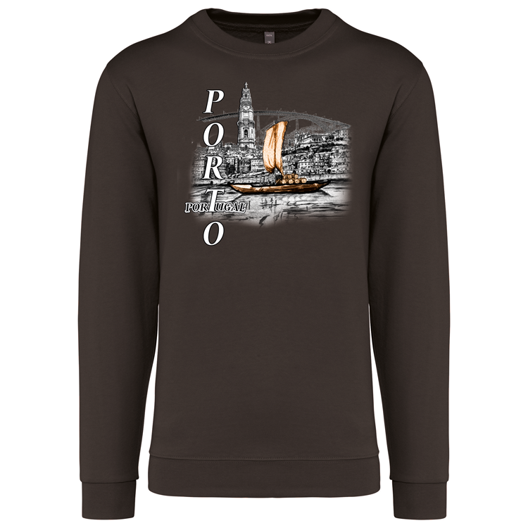 Sweatshirt Kariban sem Capuz Ribeira