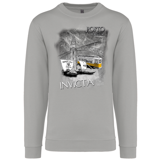 Sweatshirt Kariban sem Capuz Invicta