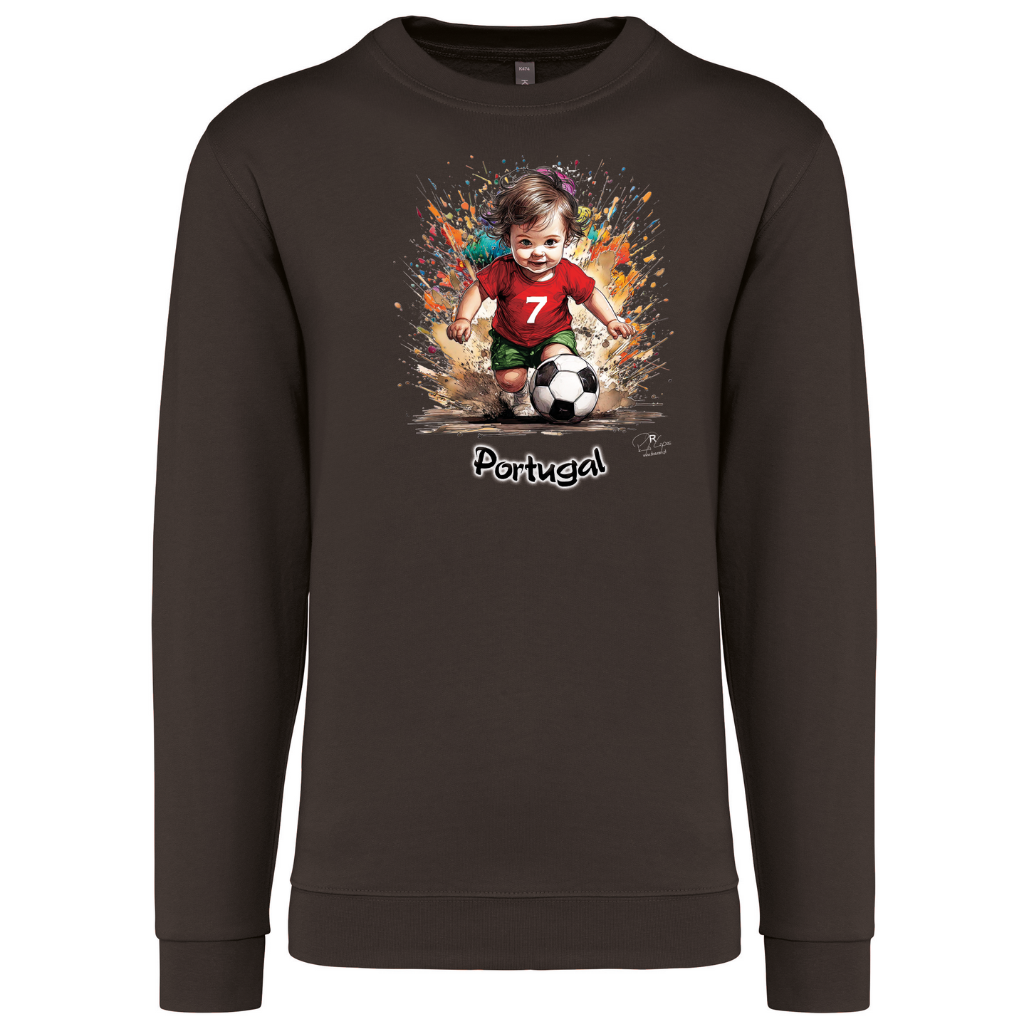 Sweatshirt Kariban sem Capuz 7 Portugal