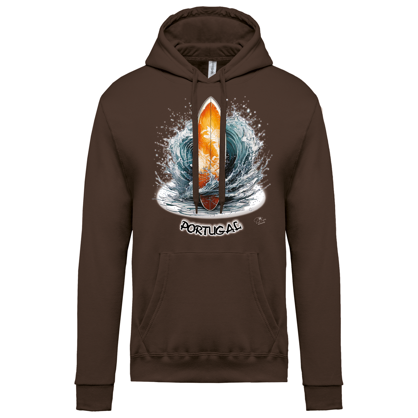 Sweatshirt Kariban com Capuz Prancha Portugal