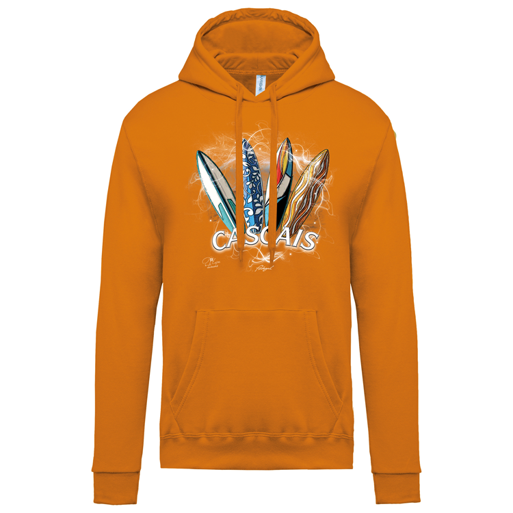 Sweatshirt Kariban com Capuz Surfboards Cascais