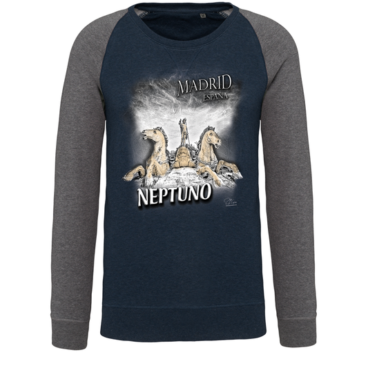 Sweatshirt Bicolor sem capuz Neptuno