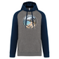 Sweatshirt Bicolor com capuz Selo Albufeira