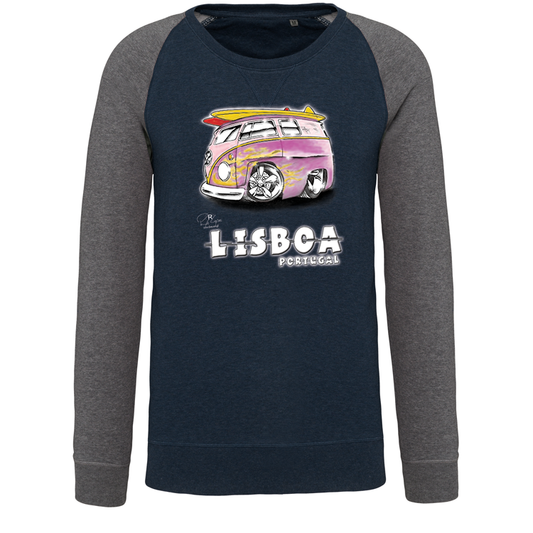 Sweatshirt Bicolor sem capuz Gorduxinha Lisboa