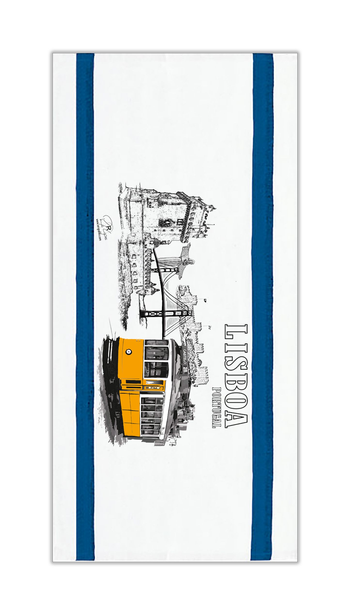 Panos de Cozinha Monumentos Lisboa