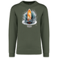 Sweatshirt Kariban sem Capuz Prancha Faro