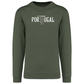 Sweatshirt Kariban sem Capuz Mapa de Portugal
