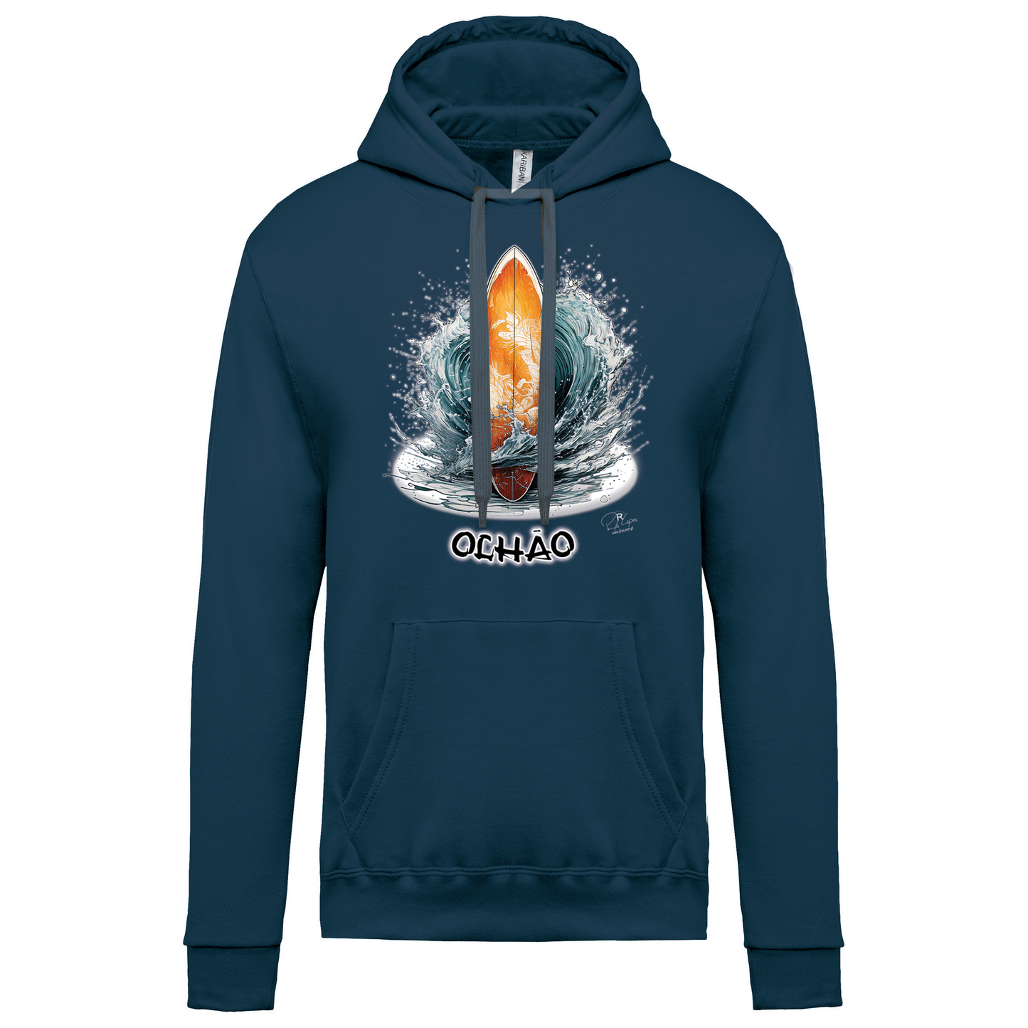 Sweatshirt Kariban com Capuz Prancha Olhão