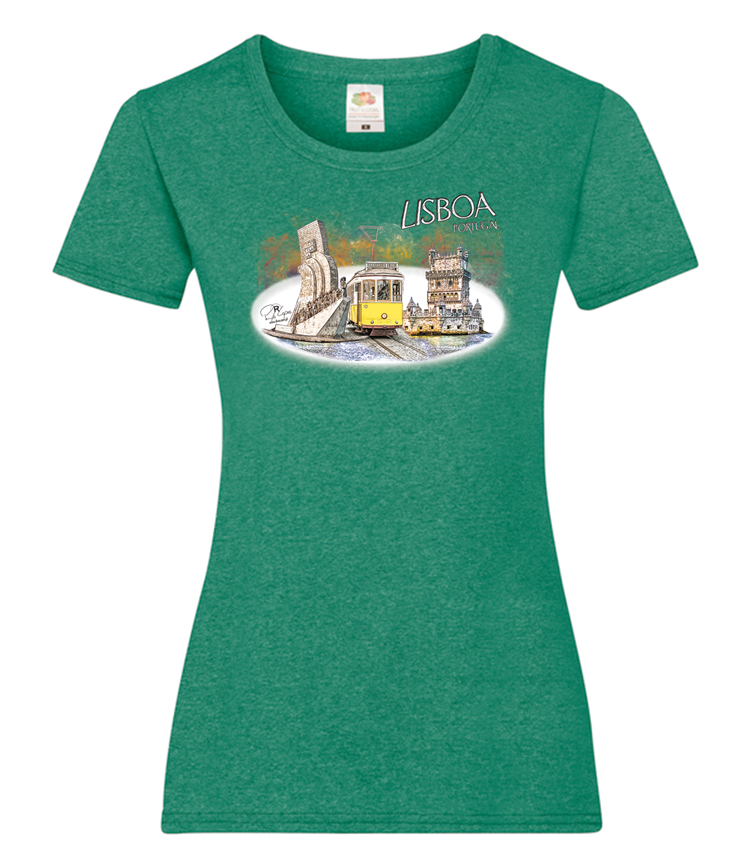 T-shirt Senhora Monumentos Belém