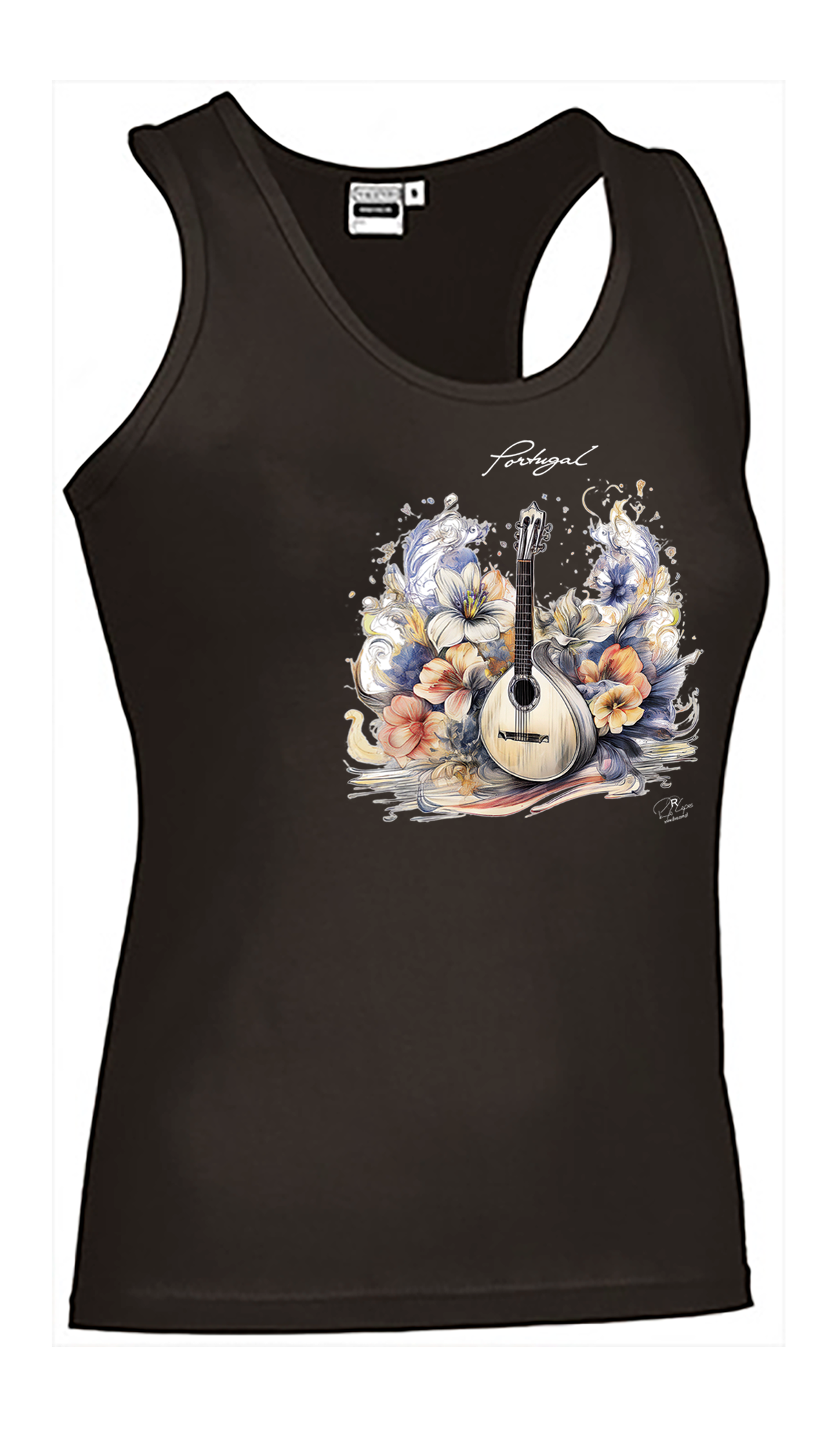 T-shirt Alças Senhora Guitarra Portuguesa
