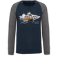 Sweatshirt Bicolor sem capuz Pipas