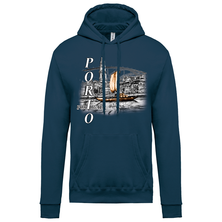 Sweatshirt Kariban com Capuz Ribeira
