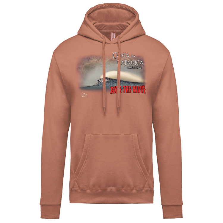 Sweatshirt Kariban com Capuz Ride the Wave Caparica