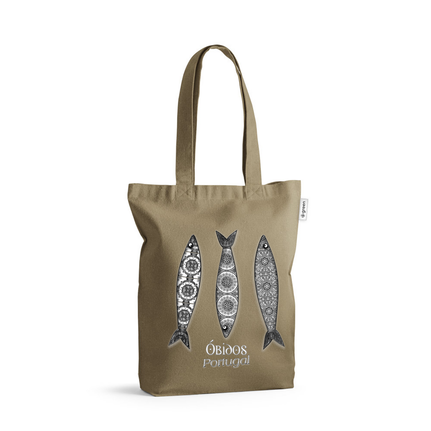 Sacos de Algodão Ecológico 220g 3 Sardinhas Óbidos