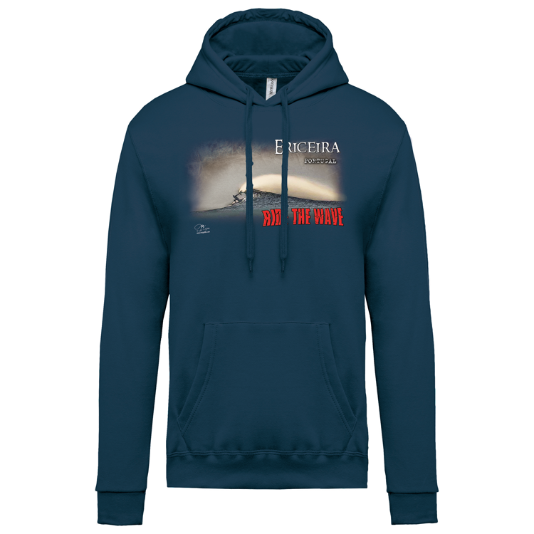 Sweatshirt Kariban com Capuz Ride the Wave Ericeira