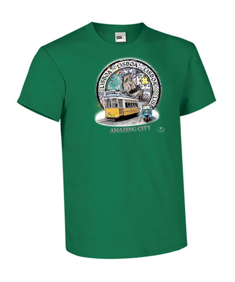 T-shirt Kids Amazing City Lisboa