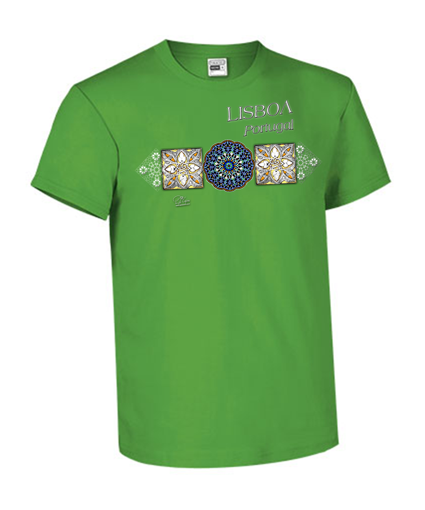 T-shirt Kids Azulejo Árabe Lisboa