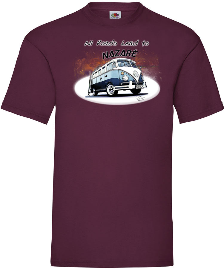 T-shirt All Roads Lead to Nazaré