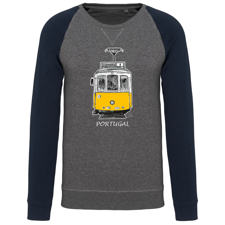 Sweatshirt Bicolor sem capuz Grandalhão Coimbra