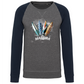 Sweatshirt Bicolor sem capuz Surfboards Ilha da Madeira