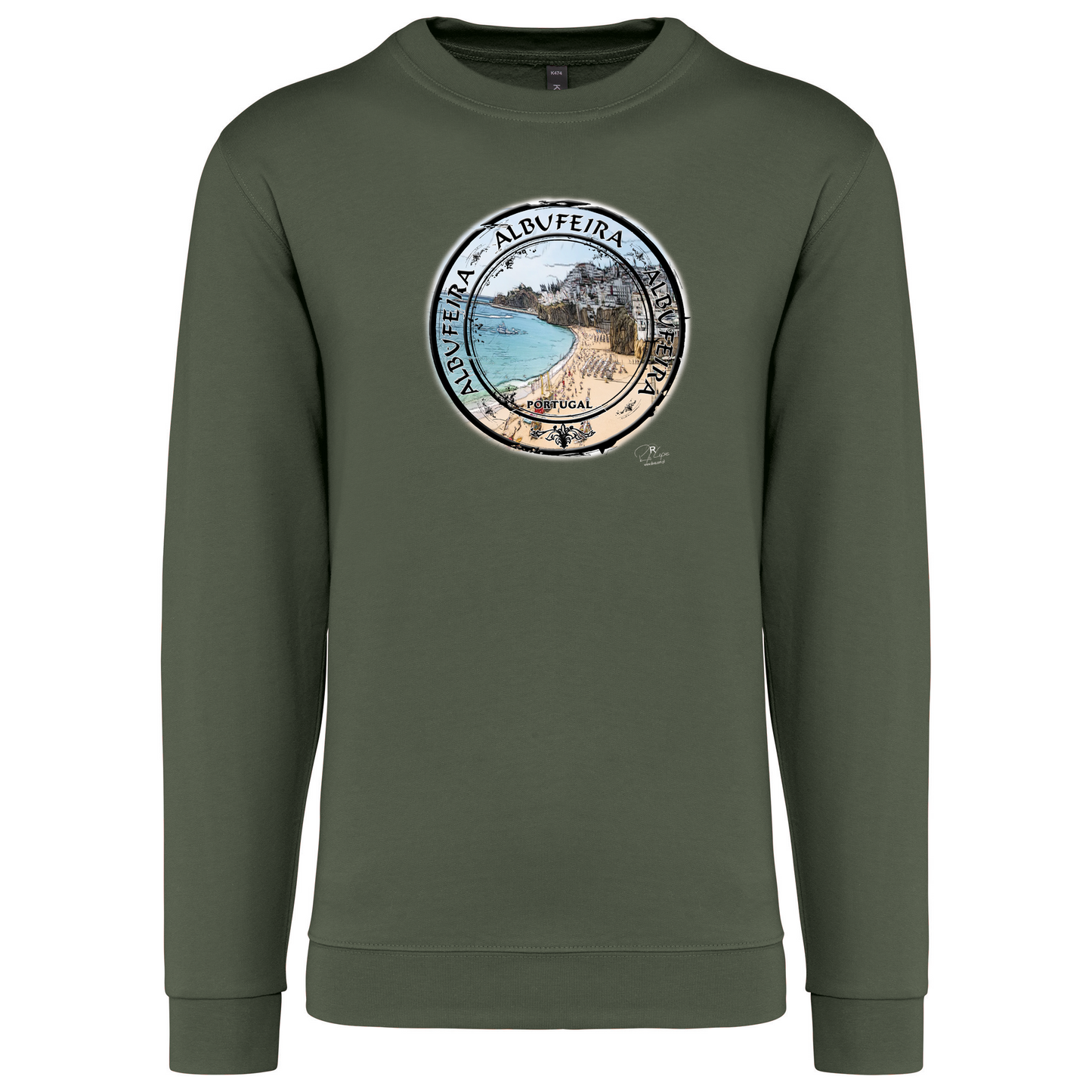 Sweatshirt Kariban sem Capuz Selo Albufeira